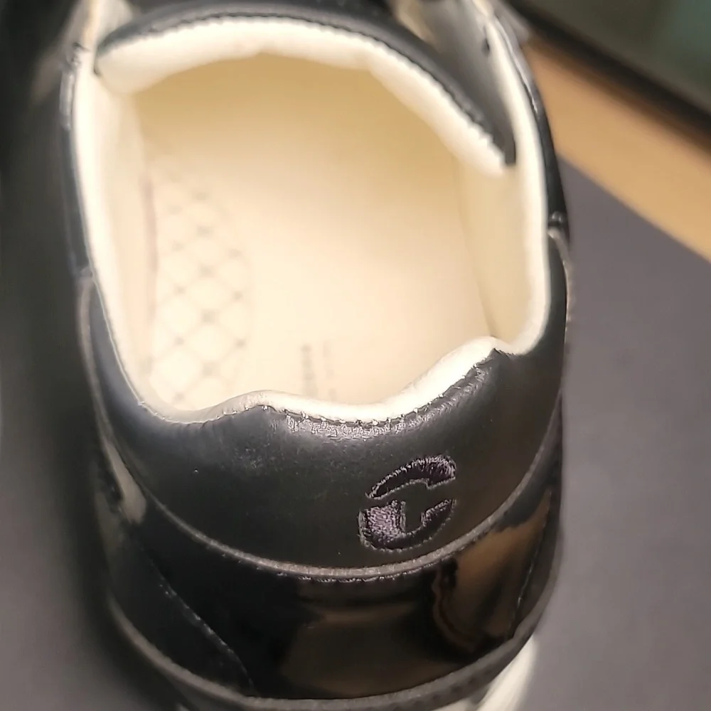 Duca Del Cosma Women's Golf Shoes Size 9 Black Patent Italian Leather - Picture 6 of 13